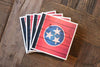 Tennessee Tristar Flag Coasters