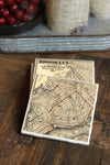 Vintage Brooklyn Map Coasters