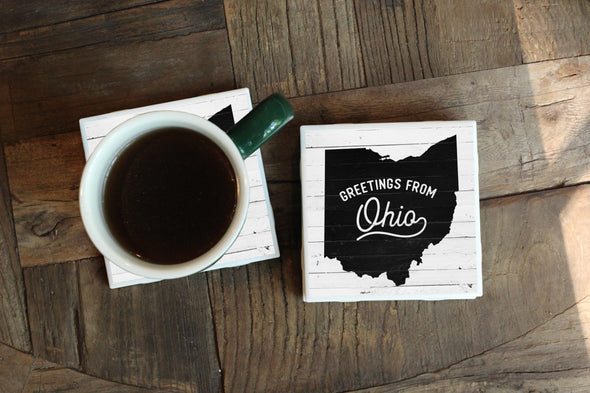 Greetings From Ohio Coasters